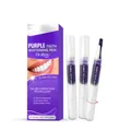 Oralhoe professional purple teeth whitening pen kit featuring three serum pens for effective color correcting - Purple Whitening Pen Set / 6ML (2ML*3)