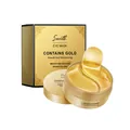 Mascarilla de ojos dorada hidratante para un cuidado profesional de la mirada - Máscara de Ojos Hidratante de Oro / Juego de 60 piezas