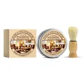 Premium wood furniture polishing treatment cream kit for repair and polish with brush, 100g - 100g With Brush