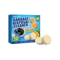 Tablettes nettoyantes Jue Fish pour broyeur d'éviers, au parfum frais de citron. - Lot de 12 / 180g