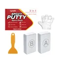 vyreth Epoxy Putty kit for ceramic and tile repair with yellow scraper and glove - 100g Repair Kit / Glue A 50g + Glue B 50g