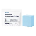JAKEHOE blue multi-effect floor cleaning sheets in a sixty-piece resealable pouch - 60-piece Set / Blue