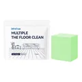 Jakehoe floor cleaning sheets, 60pcs green multi-effect tablets in white pouch - 60-piece Set / Green