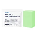 Pack of 100 green multi-effect floor cleaning sheets by Jakehoe for daily home use. - 100 Pieces / Green