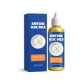 Gold Kintsugi glue for ceramic repair, 100g adhesive bottle with blue box - 100.00g