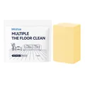 Jakehoe 100-piece multi-effect floor cleaning sheets in a bright yellow stack for home use - 100 Pieces / Yellow