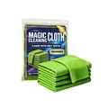 Chiffons de nettoyage magiques en microfibre verte pour cuisine et voiture, lot de 5 - Lot de 5 / Vert Lumineux