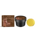 Jue Fish leather nourishing cream kit including a sponge for furniture and bags - Repair Paste With Sponge