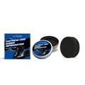 Jaysuing 100g shoe care wax for leather maintenance with black applicator sponge - 100g With Sponge