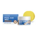 Professional Jaysuing pool cue wax for wood shaft maintenance and cleaning with yellow sponge - 100g With Sponge