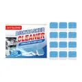 JAYSUING dishwasher cleaner tablets for limescale and grease removal, 12 pieces pack - 12-Piece Set