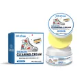Jakehoe 100g sneaker cleaning cream kit with sponge for effective whitening and stain removal - 100g (With Sponge*1)