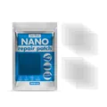 Kit de 10 parches de reparación nano impermeables Jue Fish para piscinas y aros - Paquete de 10