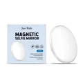 Jue Fish magnetic convex selfie mirror for mobile photography with retail packaging box - 1 Piece / White