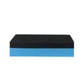 Esponja absorbente de doble capa azul y negra para la limpieza de diversas superficies - Esponja Cuadrada Azul