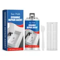 Jue Fish 50ml Keramik-Reparaturset zum Reparieren von Fliesenrissen und Waschbecken - 50mL Set
