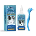 Jue Fish Home Stain Remover Gel 100ml kit with cleaning brush for tile grout sealant - Cleaning Gel and Brush Set