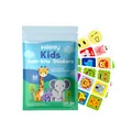 Parches antimosquitos WIIEEY para niños con dibujos de animales y aceite de eucalipto - Juego de 60 piezas