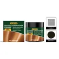 Jaysuing 3-in-1 leather conditioner and cleaner kit complete with applicator sponge and towel - 100g + Sponge + Towel