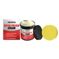 Metal polish cream kit with cleaning sponge for kitchenware rust and stain removal - 100g Kit (With Sponge)