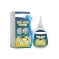 Home stain cleaner gel and grout cleaning brush set for deep domestic stain removal - 100ml