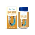 Jue Fish powerful drain and sink clog remover powder for kitchen and bathroom pipes - 150g