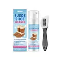 Professional suede shoe cleaning kit with foam cleaner and brush for snow boots. - Foam Cleaner and Brush Set (100ml)