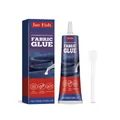 JUE-FISH professional fabric glue 50ml for clothing and leather repair with spreader - 50ml With Scraper