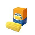 Esponja de limpieza Jakehoe resistente para el hogar con espuma amarilla reutilizable - 1 Pieza / Amarillo