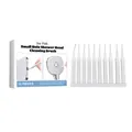 Jue Fish 10-piece multi-purpose small hole cleaning brush set for shower head unclogging - 10Pcs / White