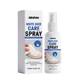 Jakehoe white shoe care spray 100ml for removing yellowing and stains on sneakers - 100ml
