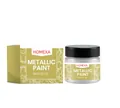 HOMEXA Silberne Metallic-Farbe für Möbel-DIY und wasserfeste Renovierung, 50g Dose - 50.00g