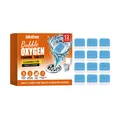 Jakehoe Bubble Oxygen Foaming Toilet and Drain Cleaning Tablets, 12 pieces per pack - 12-Piece Set