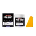Jakehoe pure light grey patio grout kit with 100g jar, retail box, and yellow scraper tool - 100g With Scraper / Light Gray