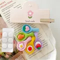 Breloques mignonnes en résine en forme de cuillère pour accessoires DIY - Style Adhésif (Avec Carte d'En-tête) / Lot de 5 / Multicolore