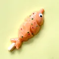 Aimant de réfrigérateur en forme de brochette de poisson grillé 3D pour la cuisine - Brochettes de Poisson Grillé
