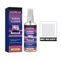 HOMEXA 60ml screen cleaner spray kit with micro-fiber cloth for laptops and phones - 60ml / 60ml With 1 Cloth
