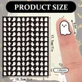 Halloween ghost emoji sticker sheet for kids teacher rewards and DIY decoration project - A46 Model / 15.2x17.7cm