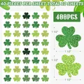 Set mit 400 Stück St. Patrick's Day Kleeblatt-Aufklebern, jedes 1,5 Zoll groß im Format - Modell A190 / 400 Stk (23.7x34cm)