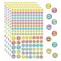 Multiple sheets of pastel macaron smiley face stickers for scrapbooking and planner decoration. - Circle Emoji Style (A270) / 166 Pieces/Pack