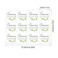 Pegatinas de gracias con diseño de rama de olivo etiquetas redondas regalo 3.8 cm - Estilo de Agradecimiento en Español Rama de Olivo (A343)