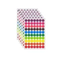 Set of colorful 1.9cm circular self-adhesive dot stickers for labeling and sealing - Vibrant Multi-color (A457) / 1 Piece