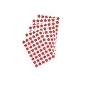 Red holographic laser flower reward stickers for children's school classroom decoration - 5 Pieces/Pack / Red Style (A765)
