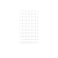 Sheet of 1.3cm white circular adhesive dot stickers for organizational labeling tasks - A466 / 10x16cm / White