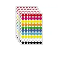 Set van 1,9 cm veelkleurige ronde zelfklevende etiketten voor markering en sluiting - Helder Veelkleurig (A462) / 1 stuk