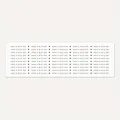 Etichette sigillanti bianche minimaliste con scritta 'Have a Nice Day' per pacchetti DIY - A261 / 22x10.4cm/Foglio (10 Adesivi/Foglio) / Bianco