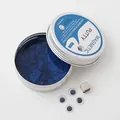 Pâte à modeler magnétique bleu foncé anti-stress avec aimant cubique et yeux mobiles - Pâte Magnétique [Bleu]