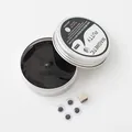 Pâte à modeler magnétique noire dans une boîte en fer avec aimant et quatre yeux mobiles - Pâte Magnétique [Noir]