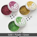 Set de pâte magnétique anti-stress en couleurs or violet et vert avec aimants fournis - Pâte Magnétique [Or + Violet + Vert]