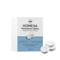 Pastillas lavavajillas HOMEXA para limpieza segura y descalcificación, pack de 24 - 24 Piezas/Juego